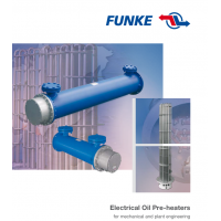 FUNKE 電油預熱器，特別適用于室外區(qū)域和需要規(guī)定油溫的試驗臺上的機器