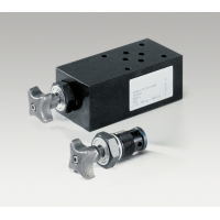 Bieri Hydraulik 截止閥AV700，在高達 700 bar 的任何壓力下鎖定液壓連接