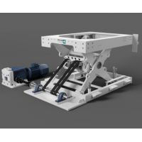 PRO-HUB 皮帶升降臺，最大高達(dá) 600 mm/s，最大有效載荷 10 t