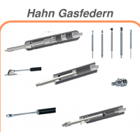 HAHN Gasfedern 提供各種材料的氣張力彈簧，鋼或不銹鋼